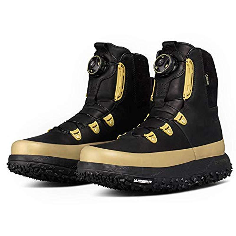 Under Armour Fat Tire Govie Boa Hiking Boot in Black for Men | Lyst