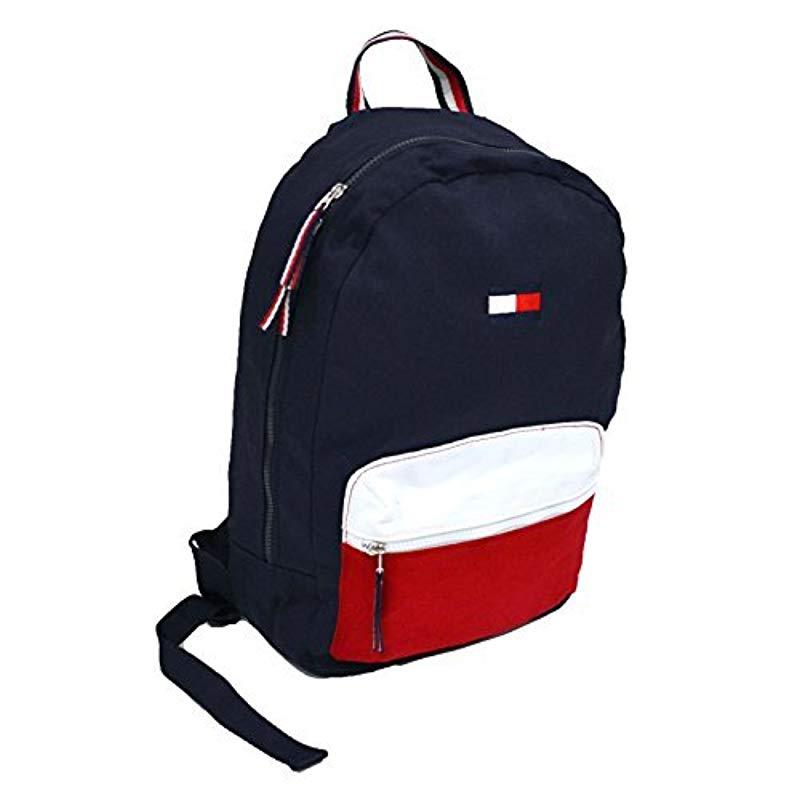 Tommy Hilfiger Backpack Patriot Colorblock Canvas in Blue for Men Lyst