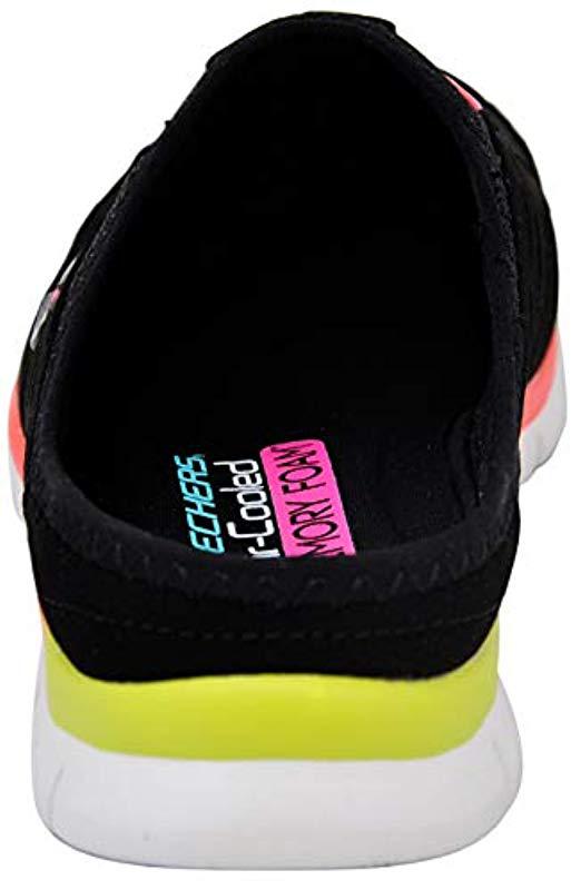 skechers no limits slip on mule