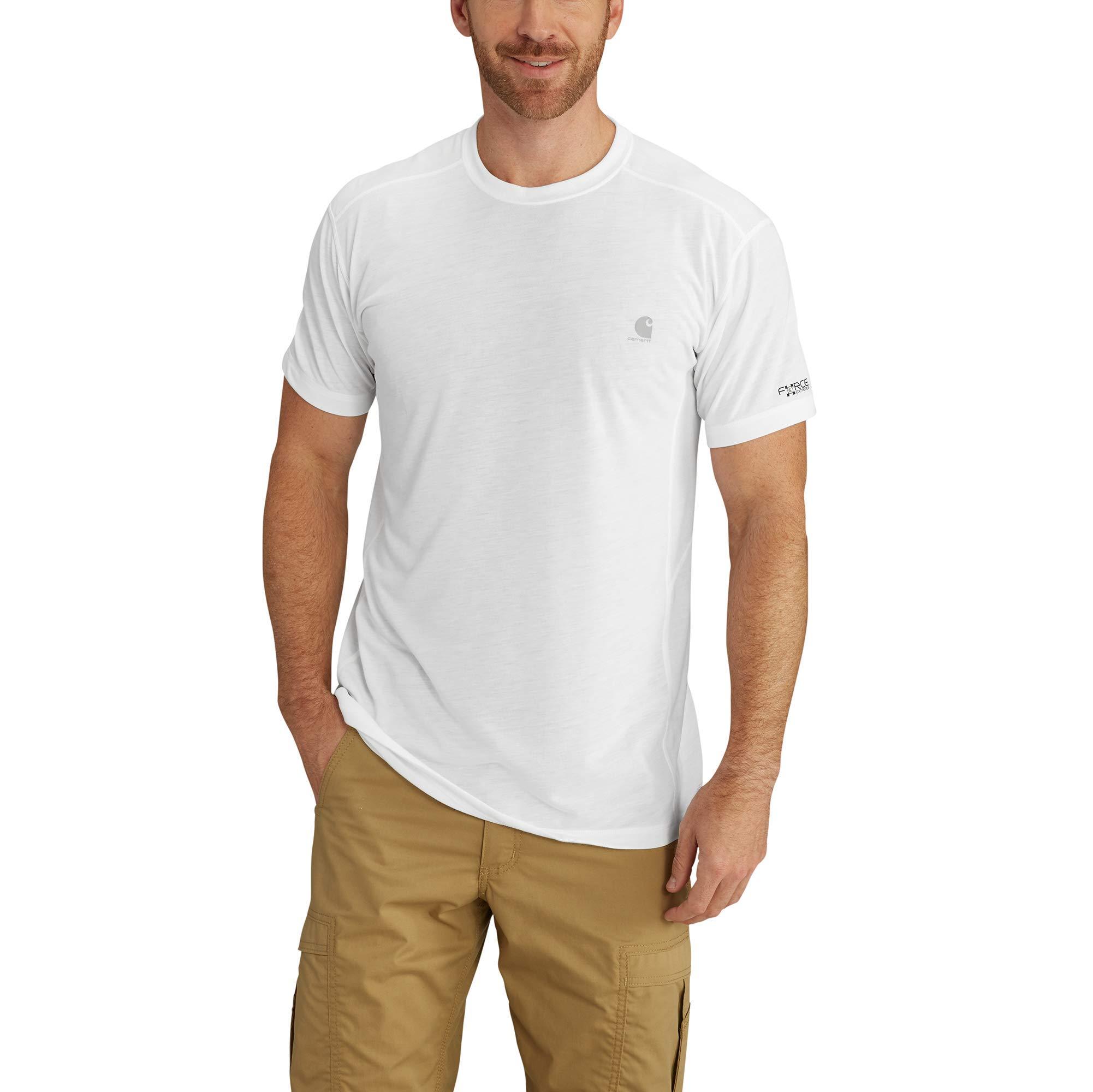 Synthetic Force Short Sleeve T Shirt in White for Men - Lyst