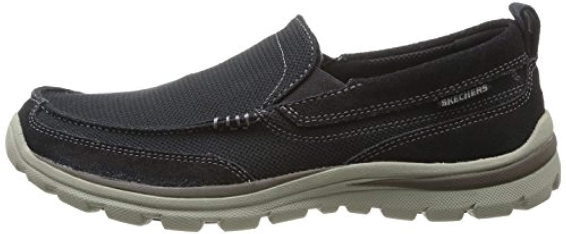 Skechers Superior Milford Slip-on Loafer in Black for Men - Save 13% - Lyst