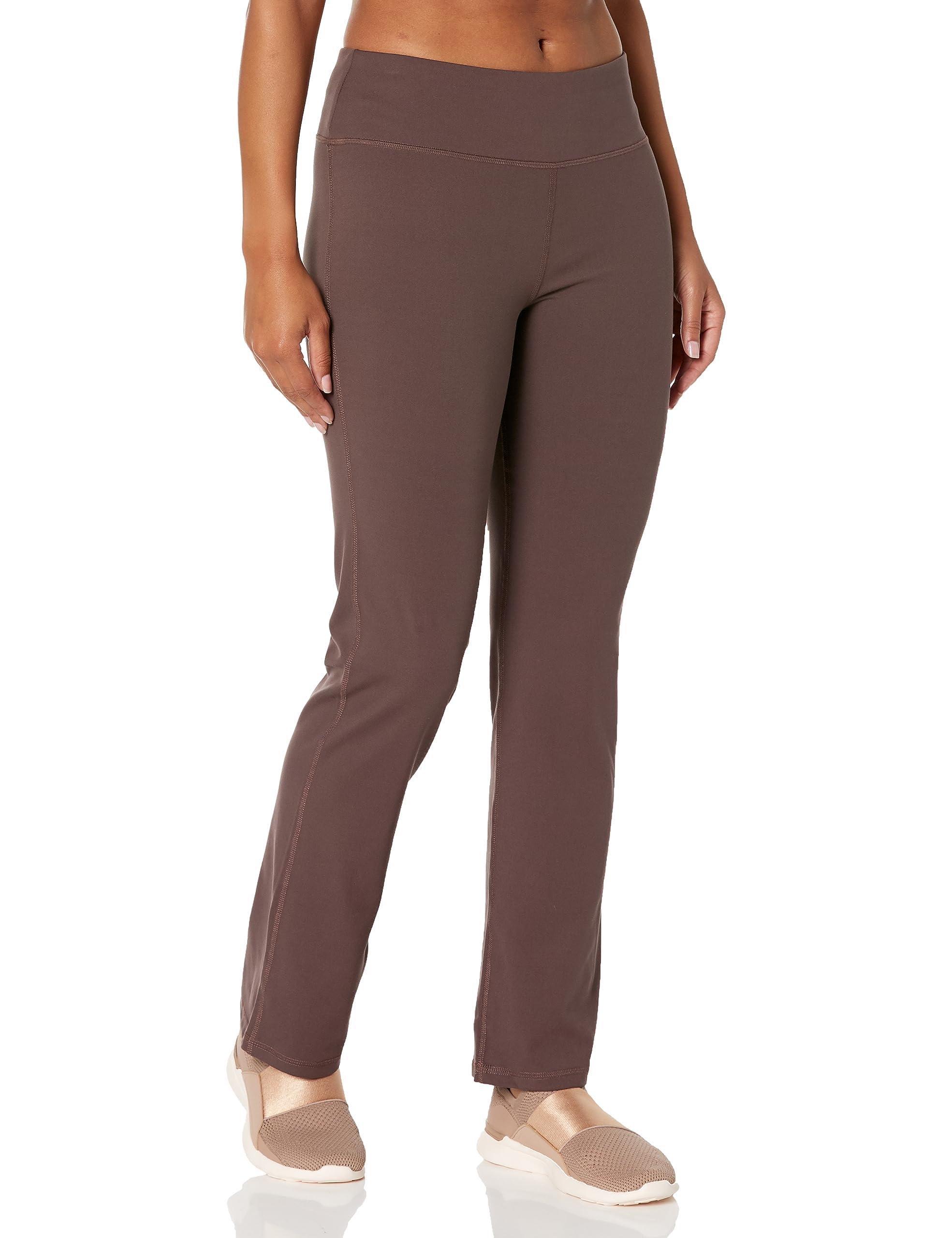 Jockey Interlock Yoga Pant in Brown Lyst
