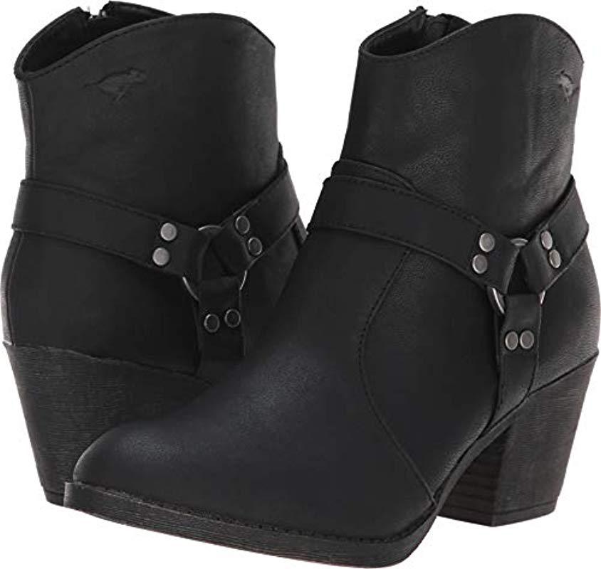 black rocket dog ankle boots
