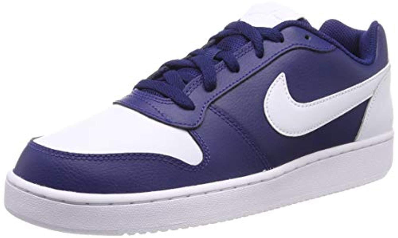 Nike Ebernon Low Basketball Shoes in Blue for Men | Lyst