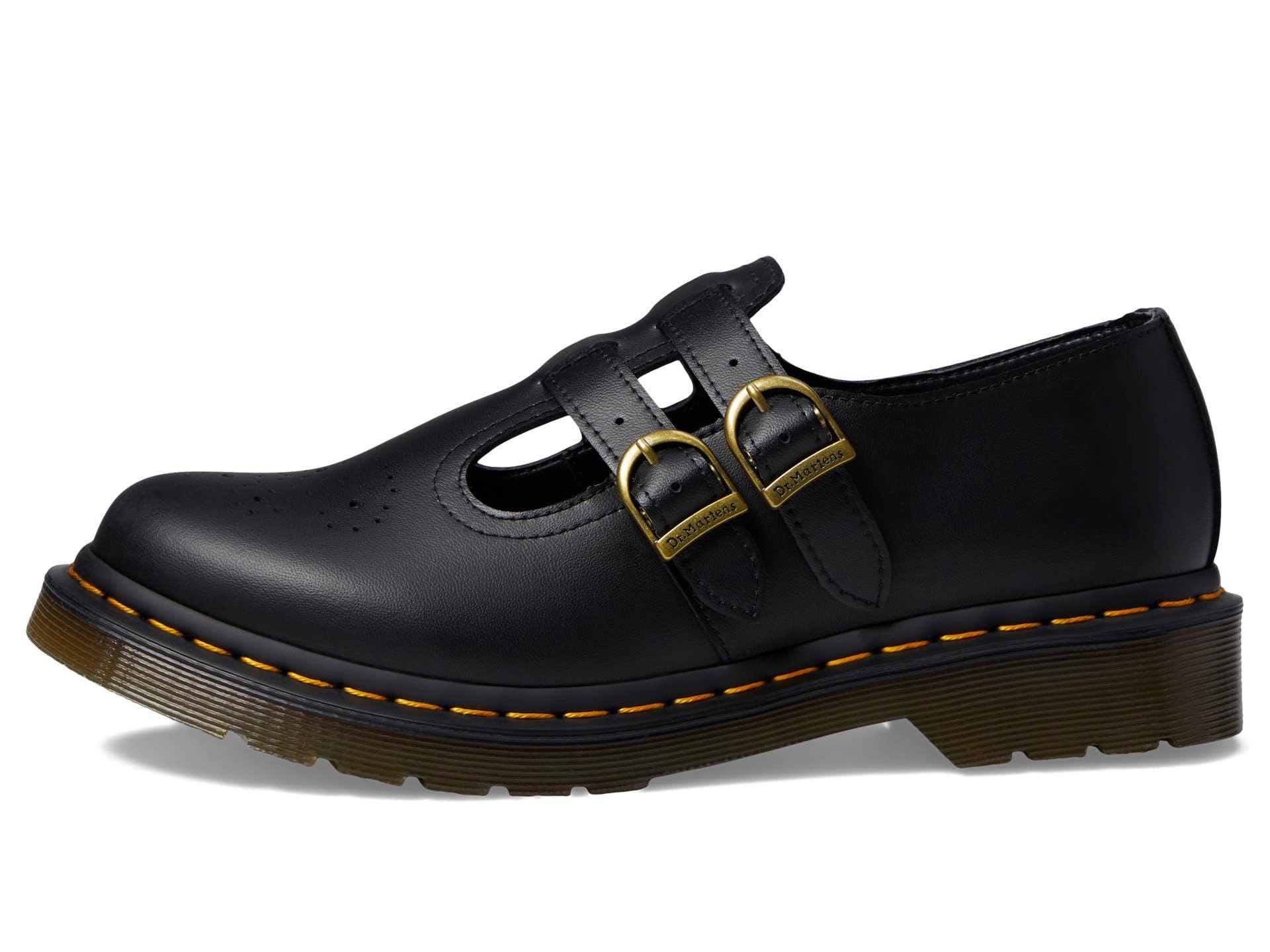 Dr. Martens Vegan 8065 Mary Jane Flat in Black | Lyst
