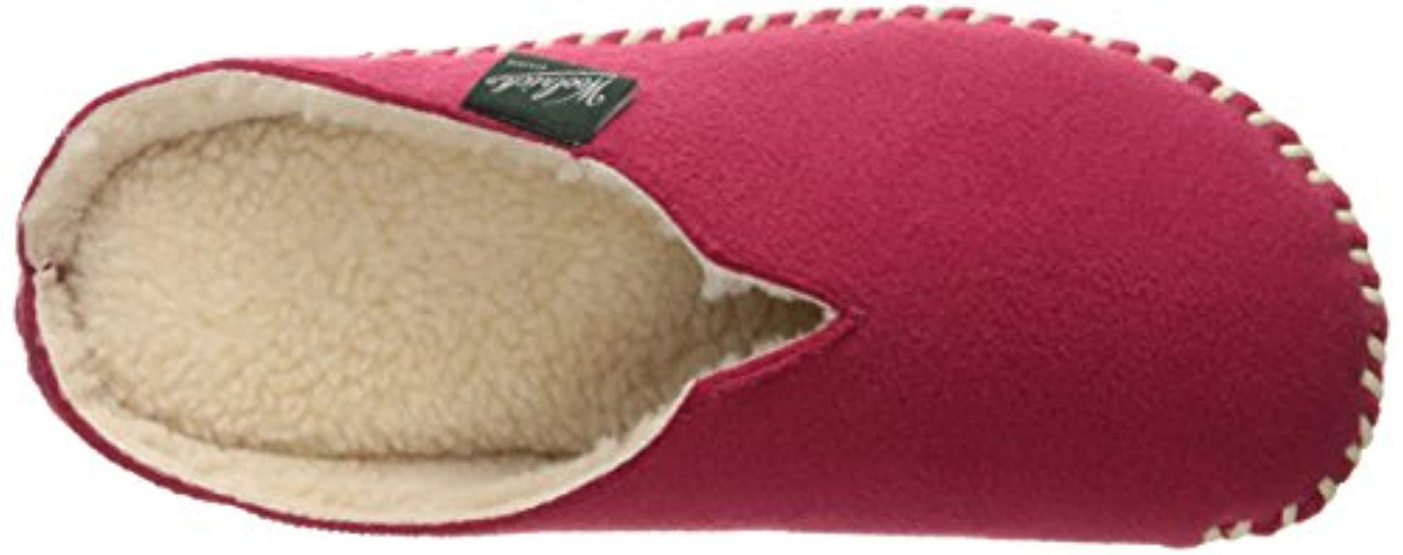 woolrich fleece mill scuff slippers