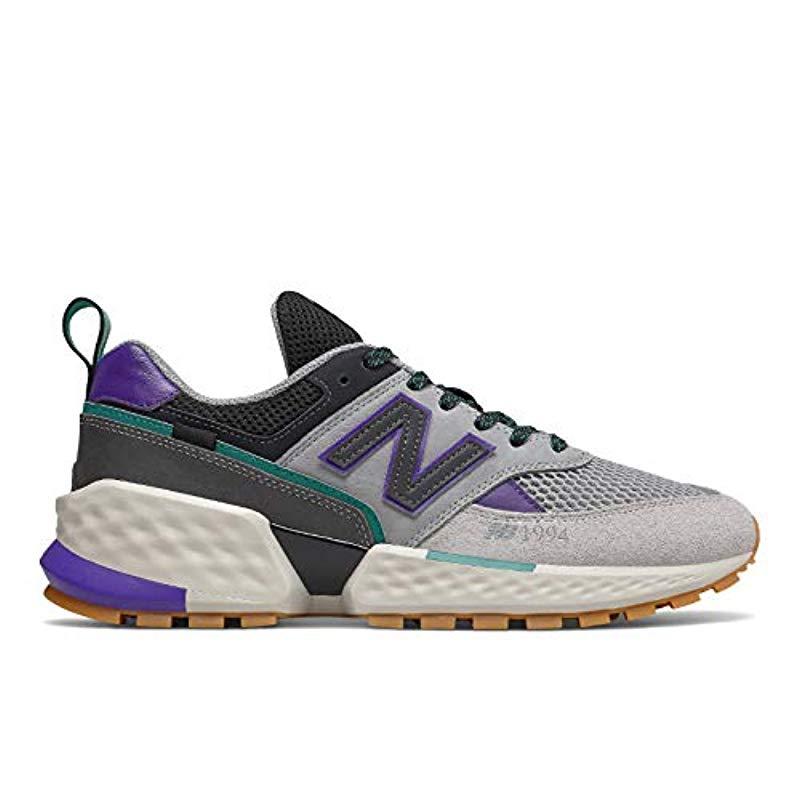 new balance 574 sport femme violet