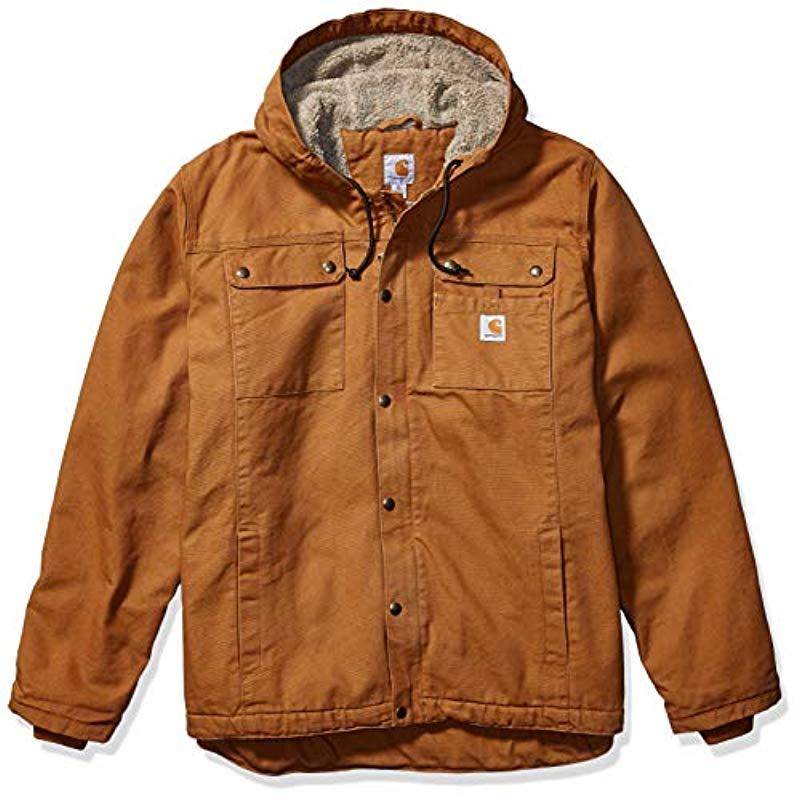 Carhartt Cotton Bartlett Jacket (regular And Big & Tall Sizes) in Brown