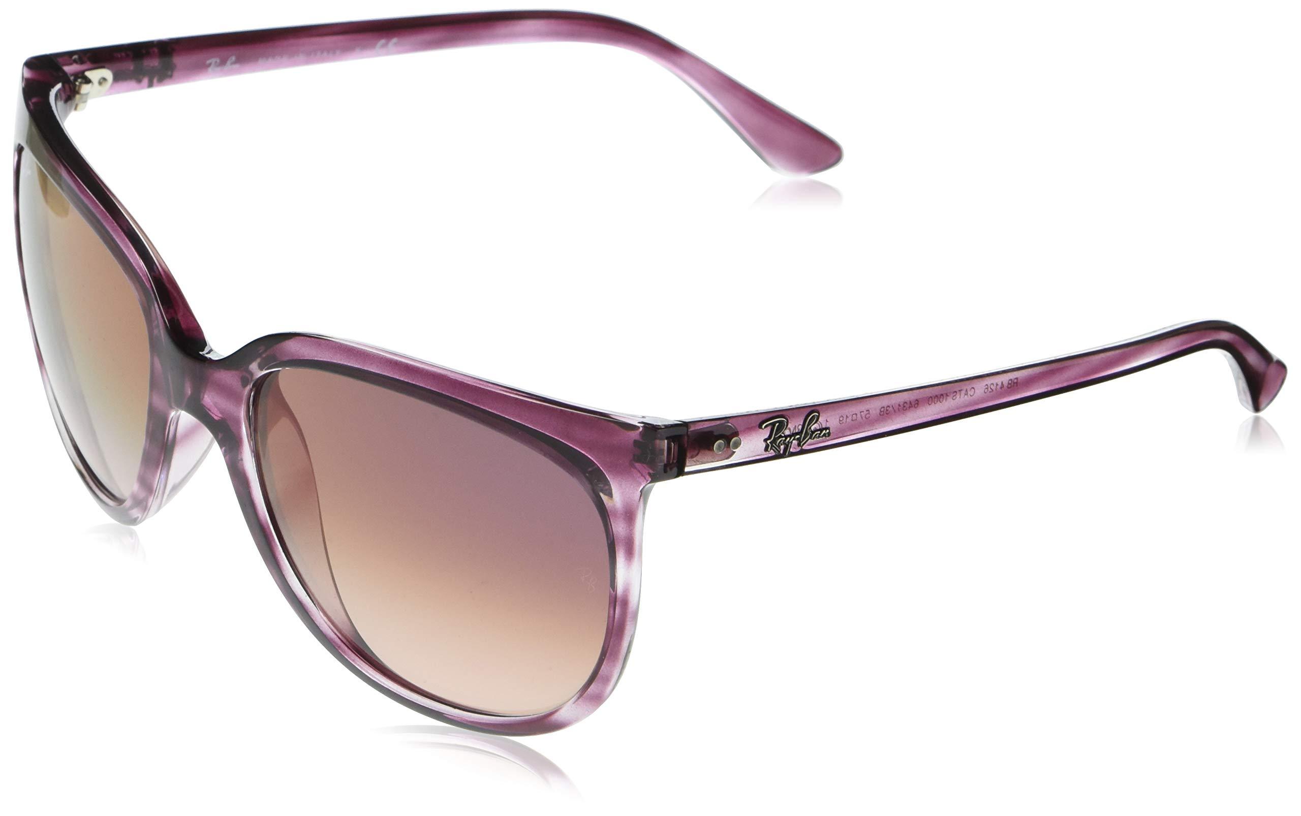 Ray Ban Rb4126 Cats 1000 Cat Eye Sunglasses In Purple Lyst