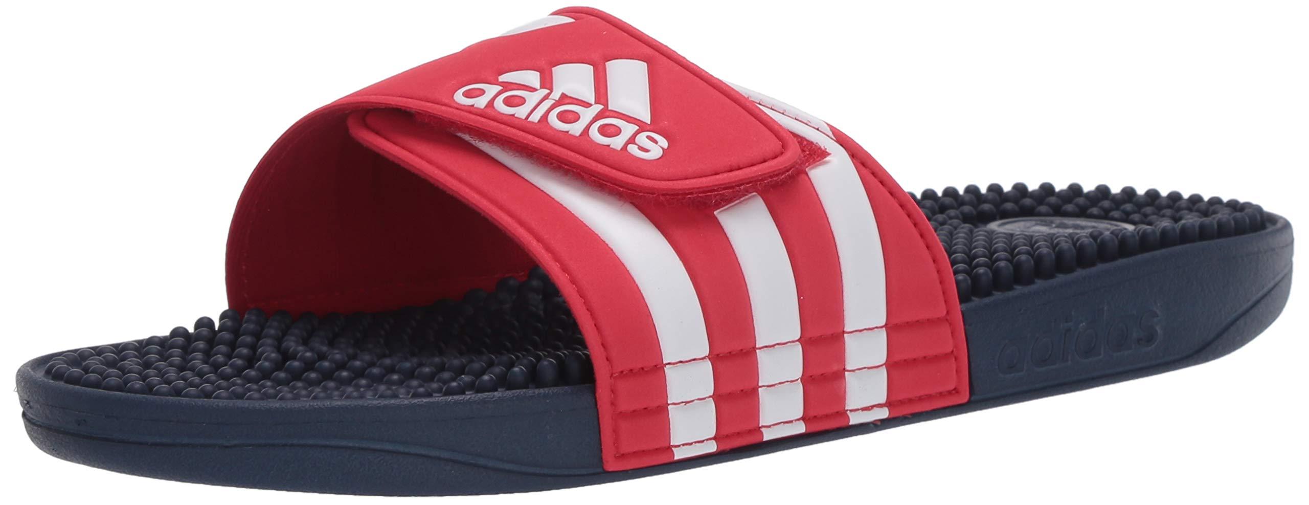 adidas 's Adissage Slide Sandal in Red | Lyst