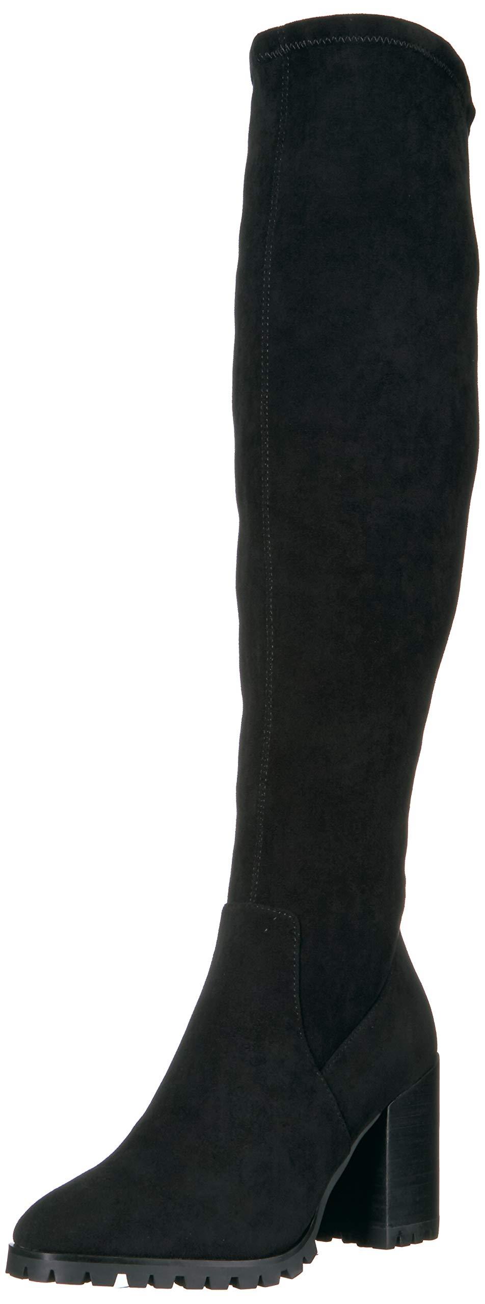 steve madden leather over the knee boots