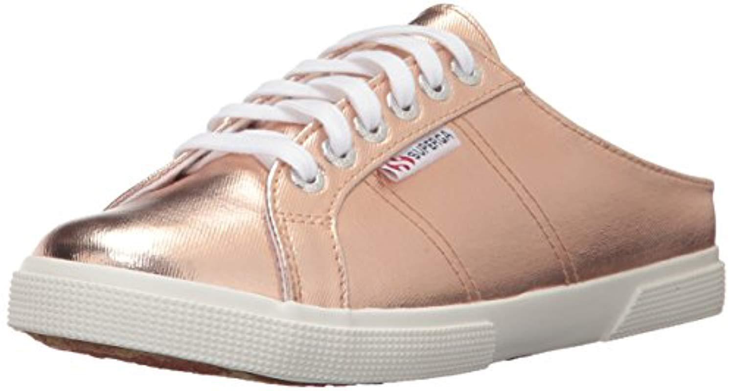 superga cotmetu rose gold