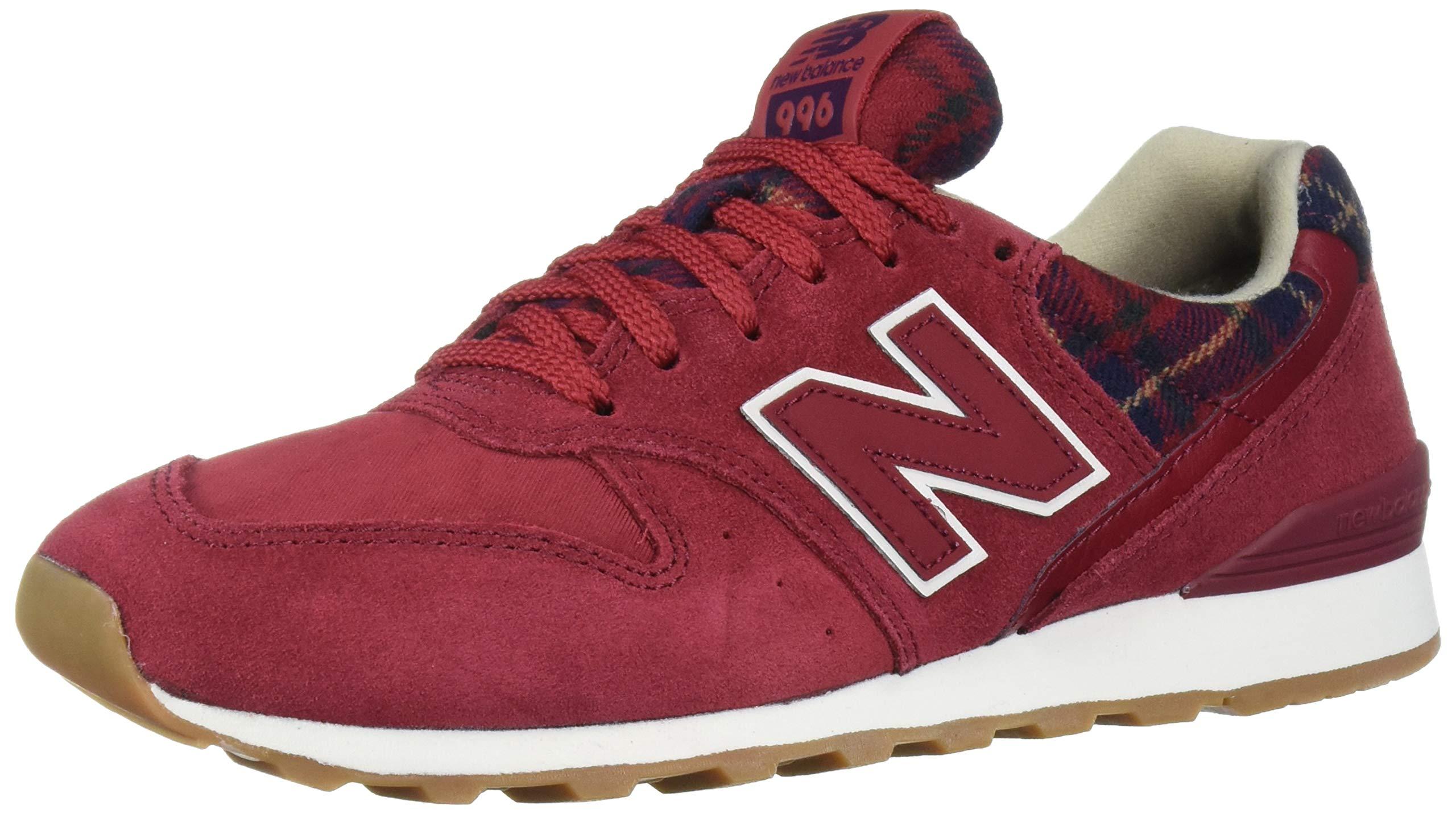 New Balance 996 Trainers Femmes Red Low Top Trainers - Save 51% | Lyst