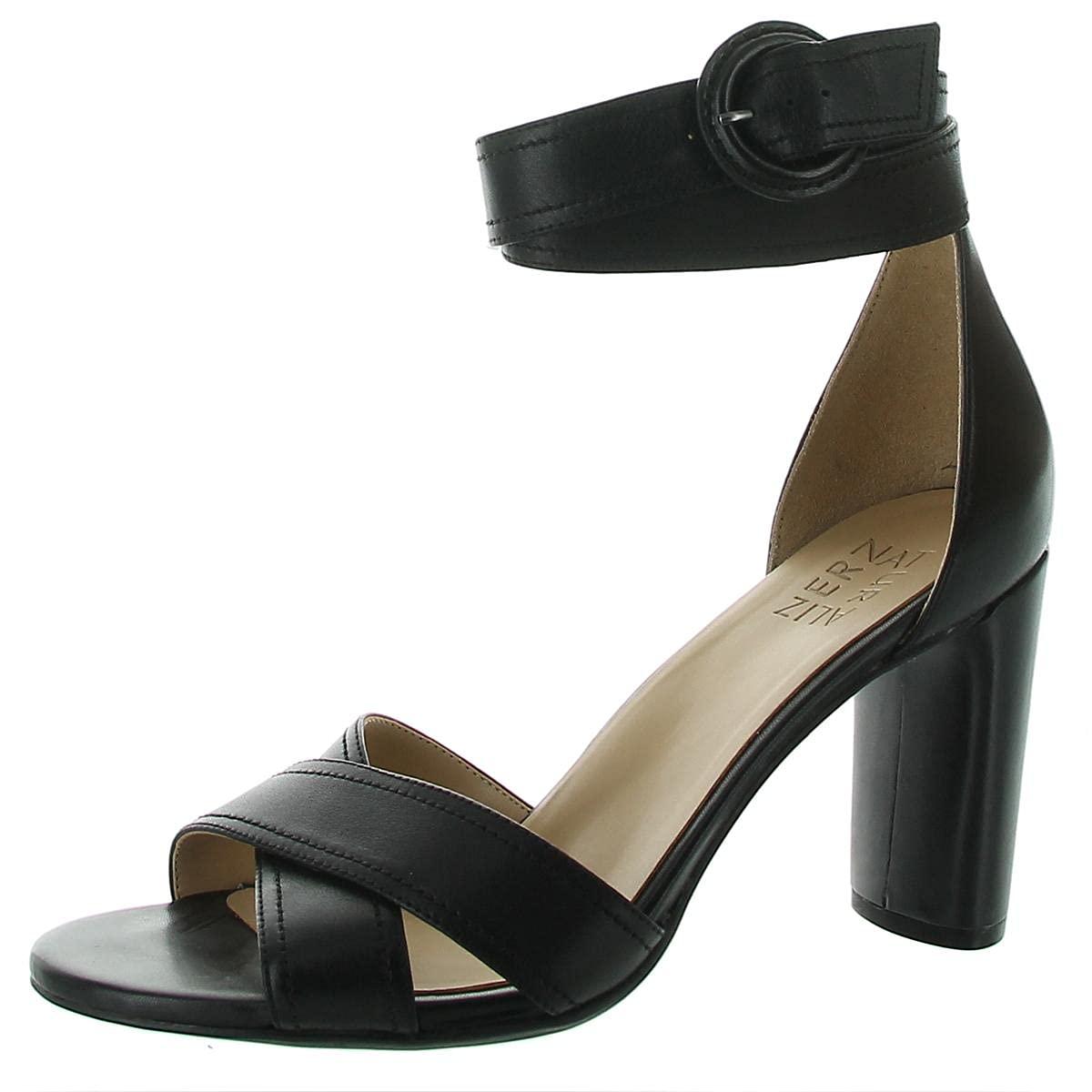 Naturalizer Rinna Heeled Sandals in Black | Lyst