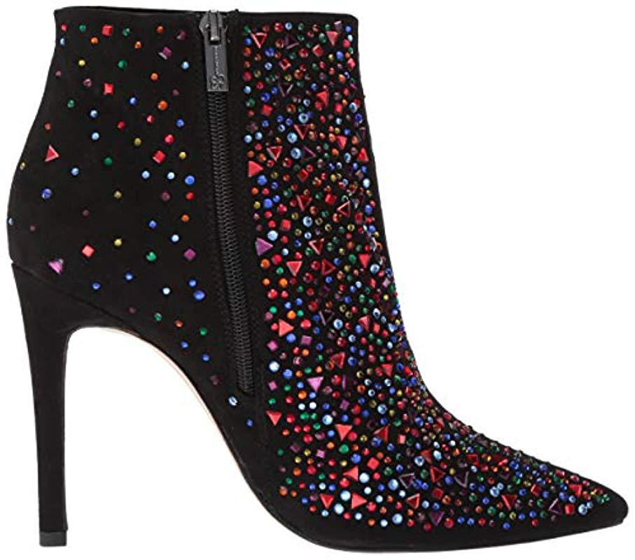 prexton rhinestone booties