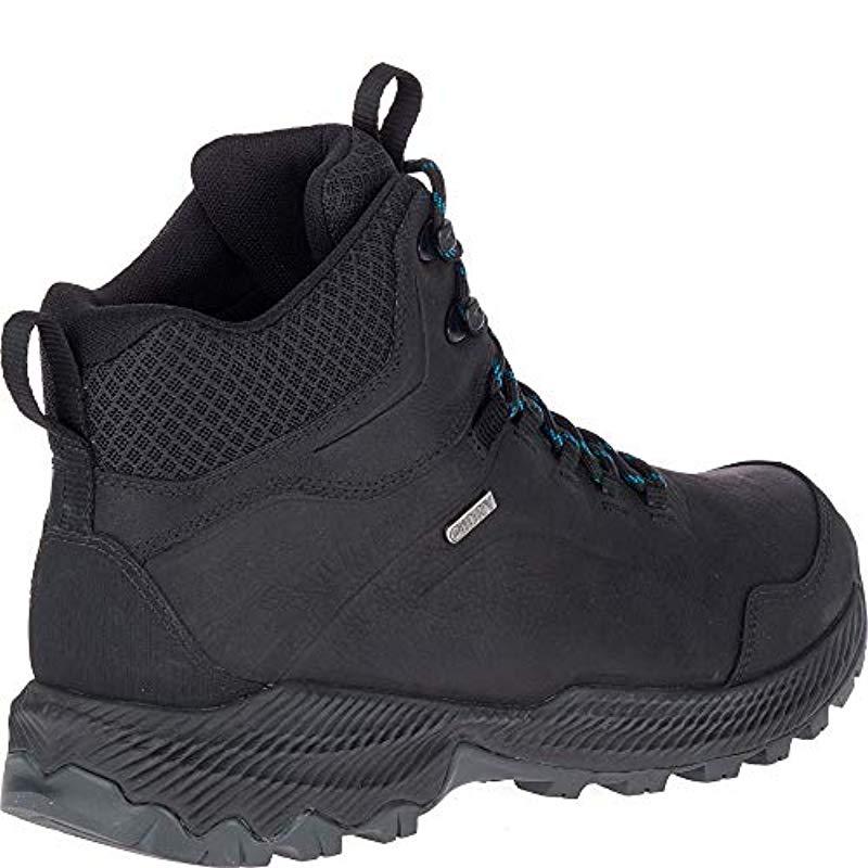 merrell men's forestbound wp low rise hiking boots