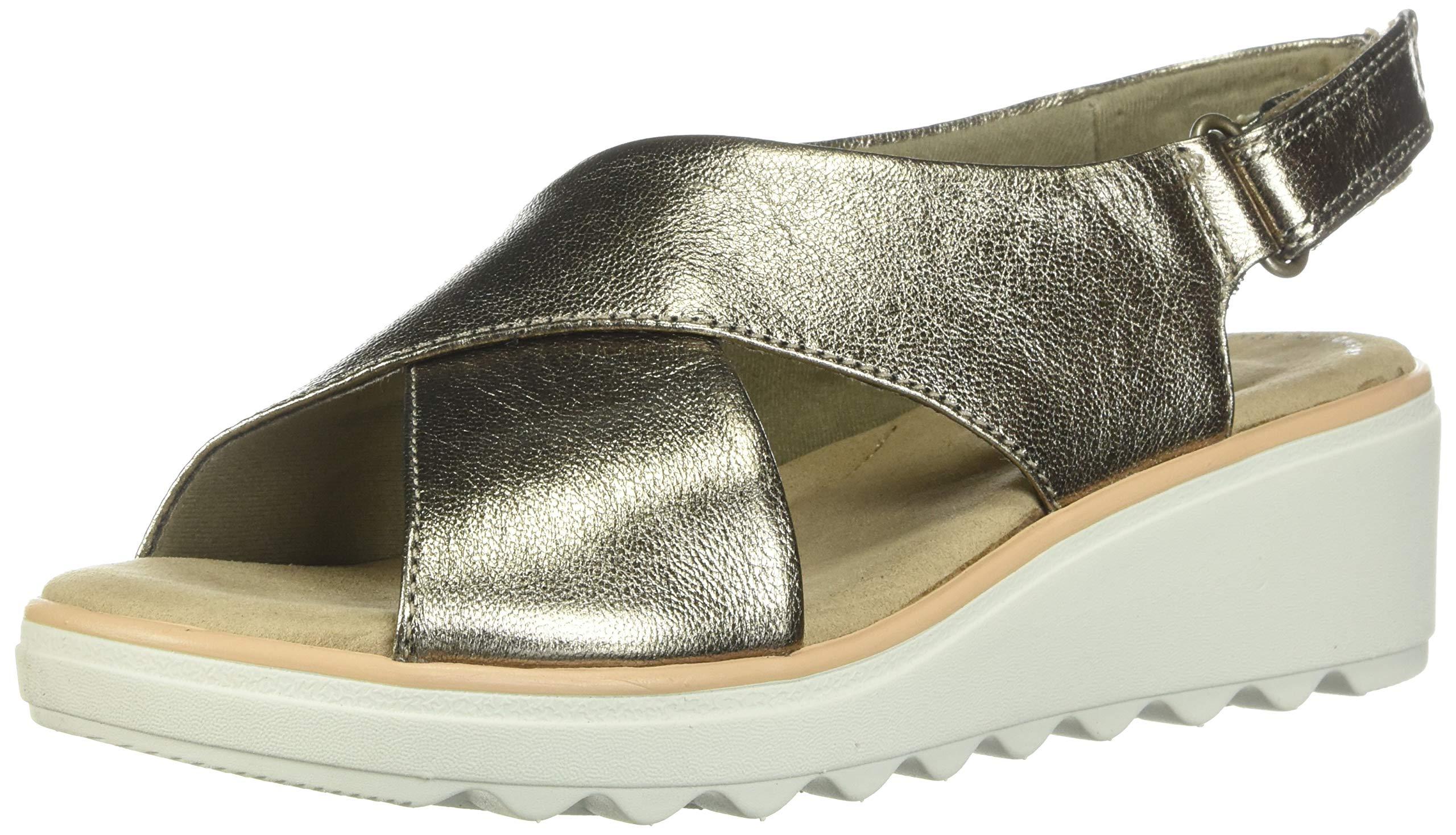 clarks jillian jewel wedge sandal
