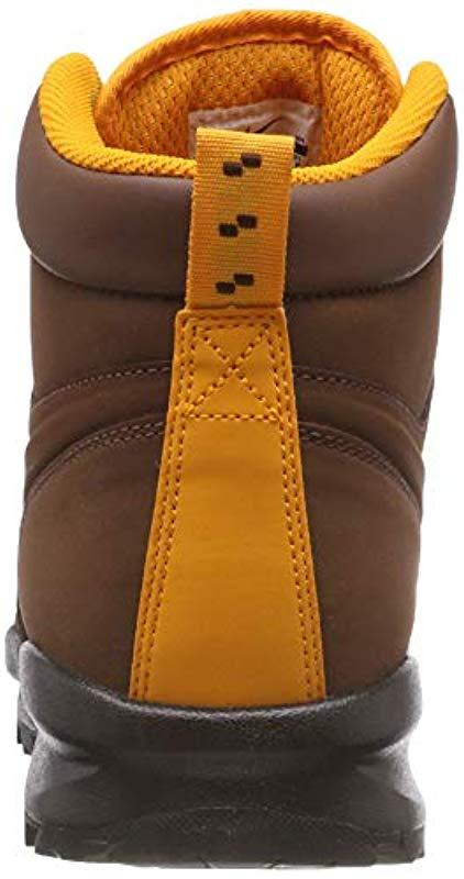 Nike Manoa Leather Hiking Boot in Brown for Men | Lyst