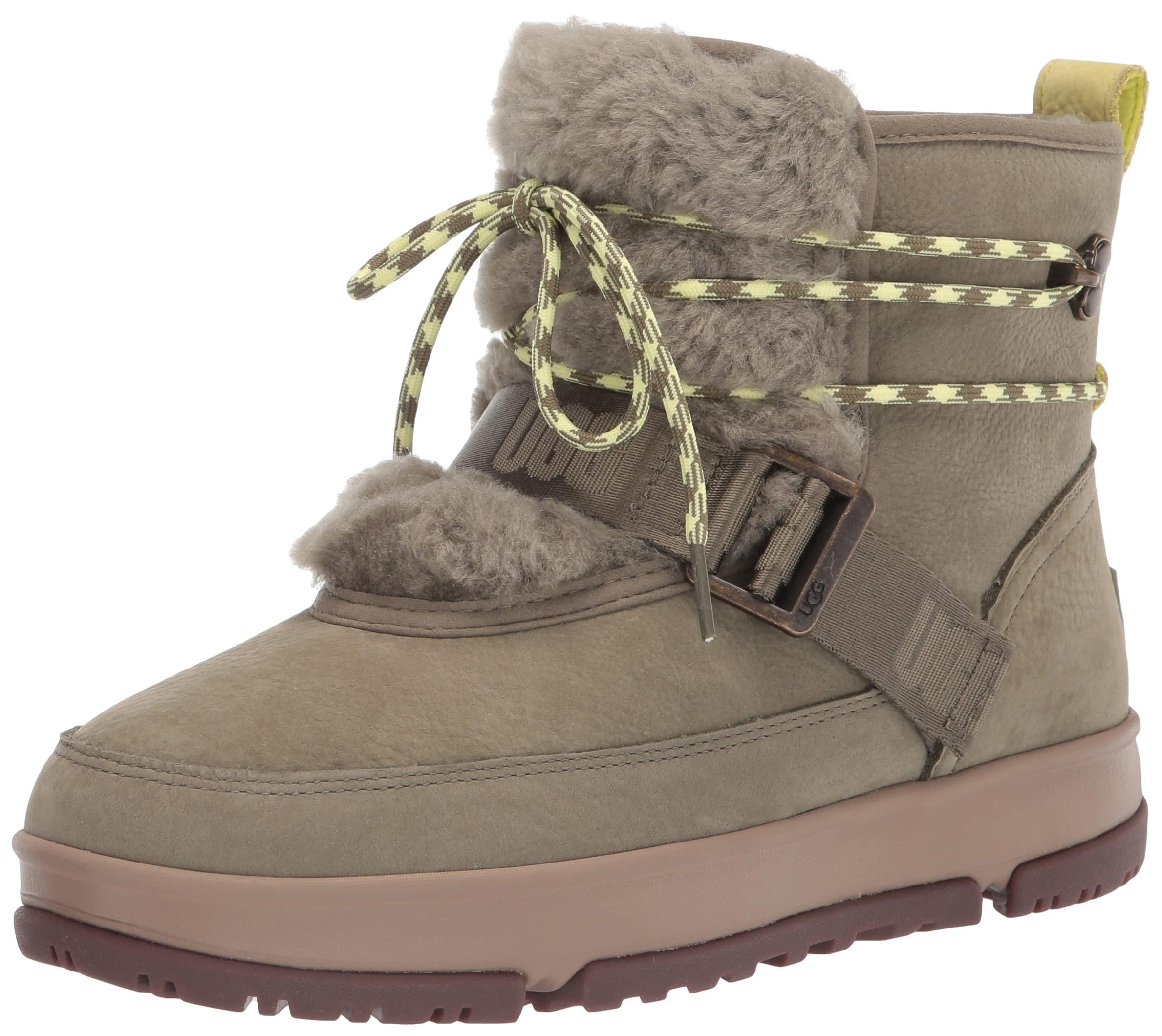 UGG Leather Classic Weather Hiker in Burnt Olive (Green) - Save 38% | Lyst