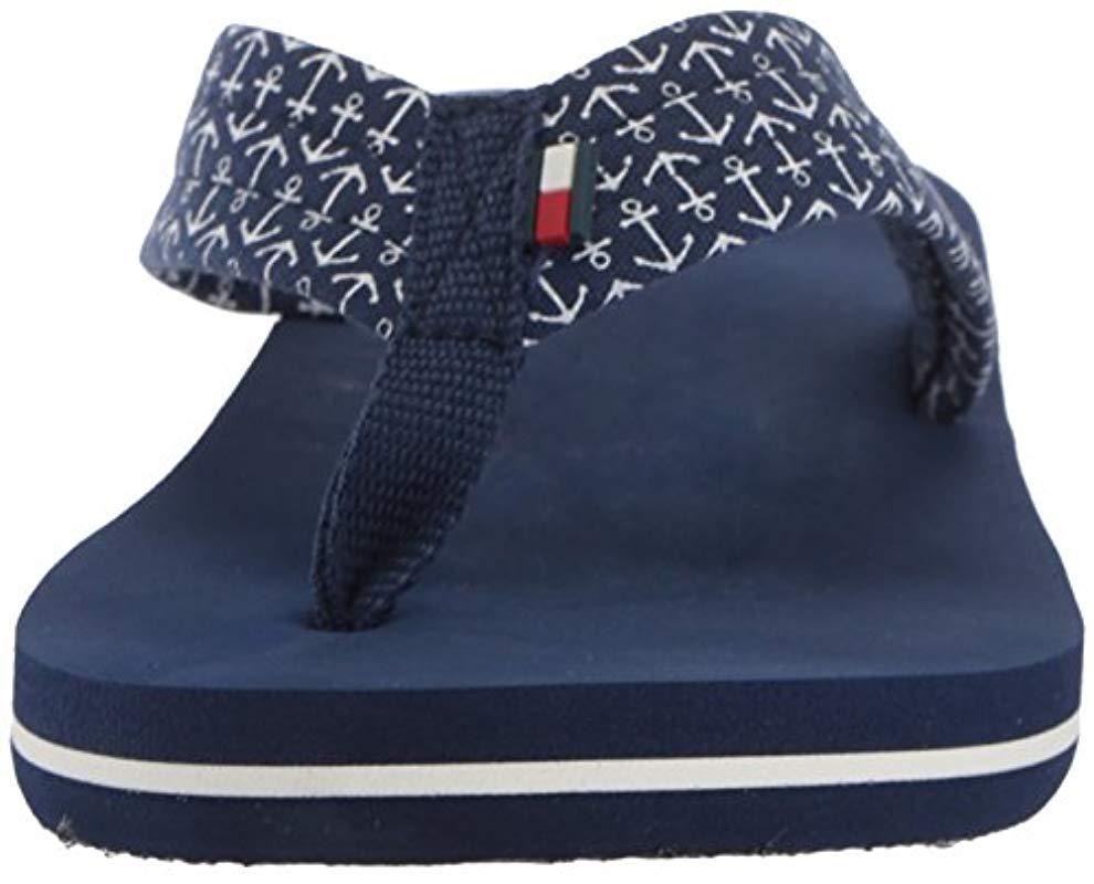 tommy hilfiger anchor flip flops