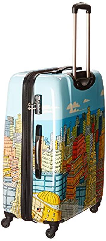 Samsonite Luggage Nyc Cityscapes 3 Piece Set 20/24/28 in Blue Print (Blue)  | Lyst