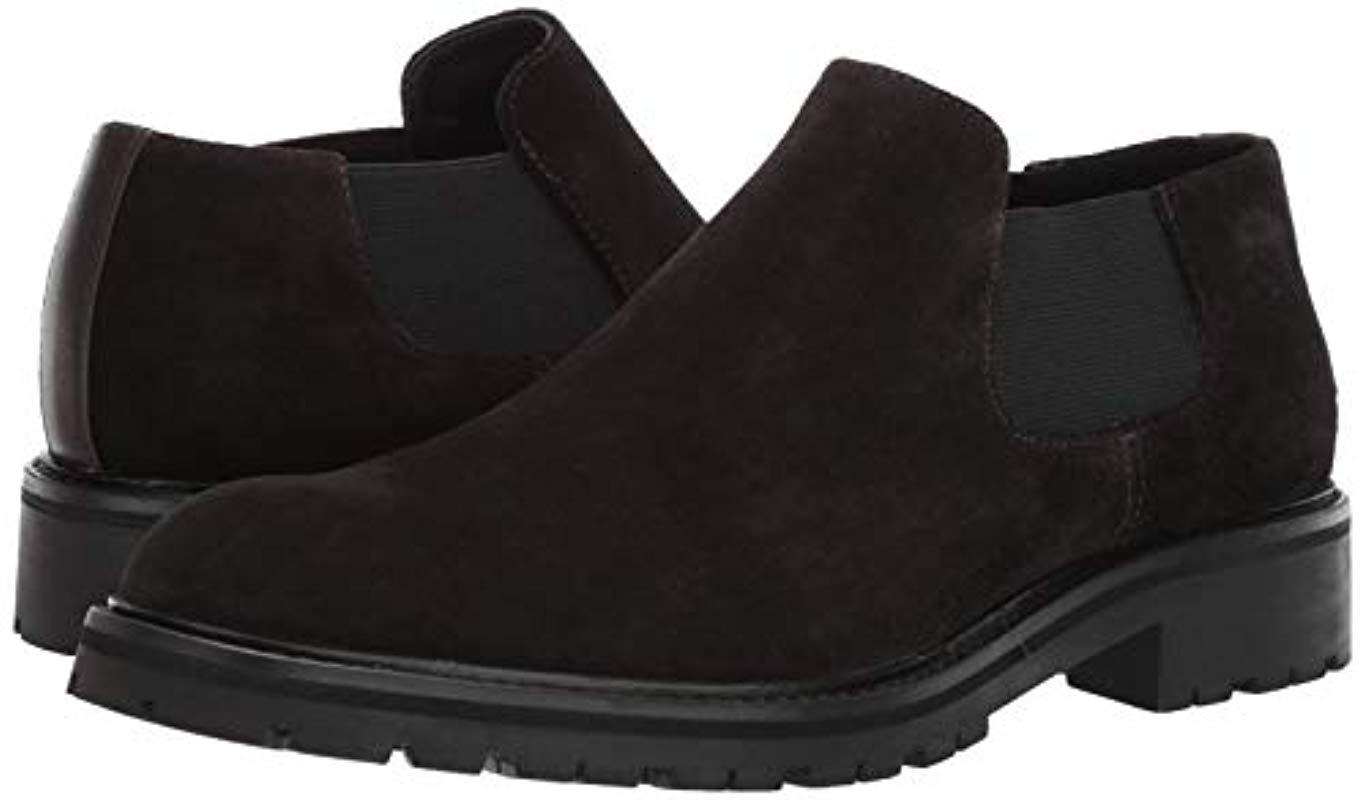 calvin klein suede chelsea boots