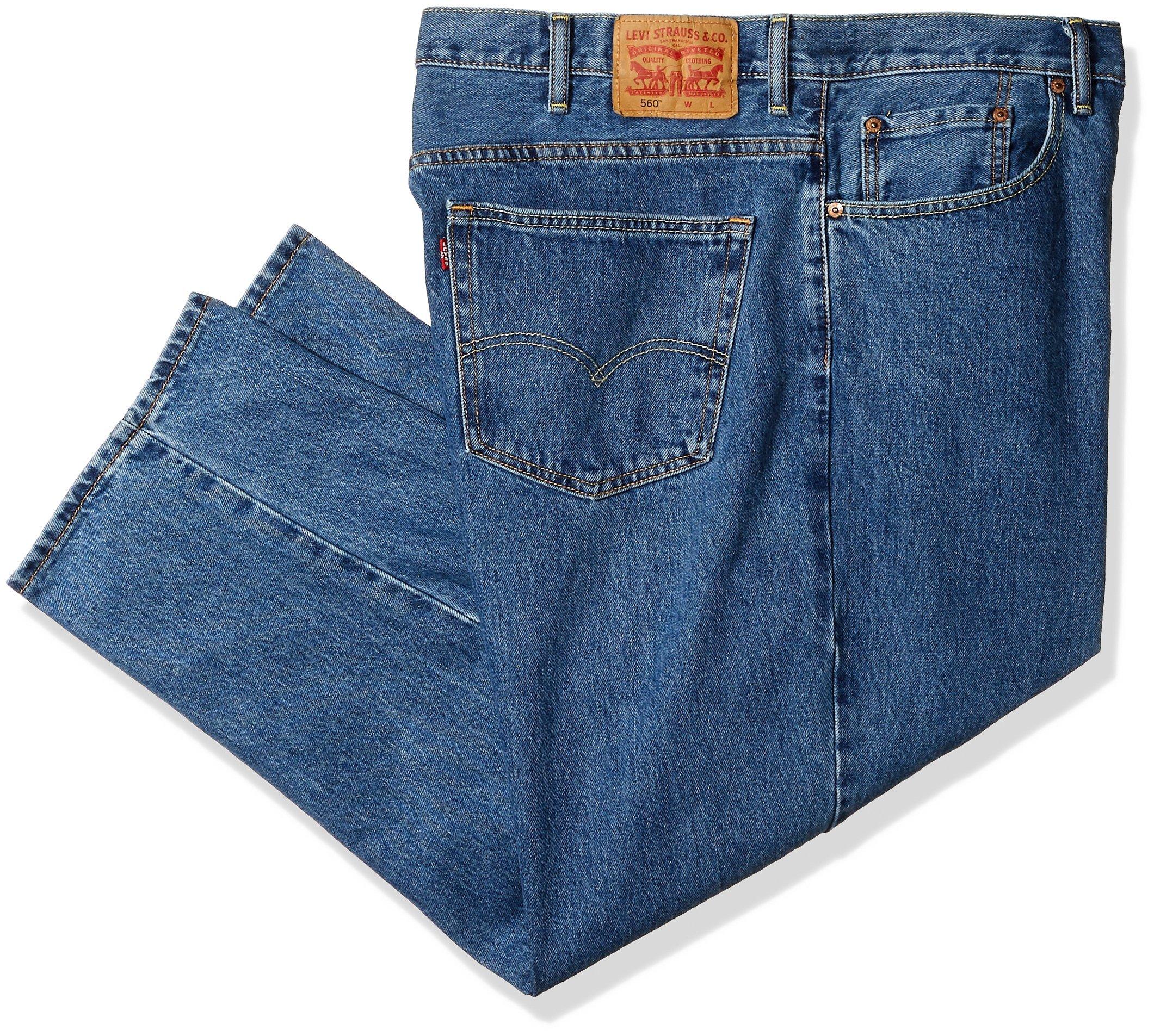 big and tall stonewash jeans