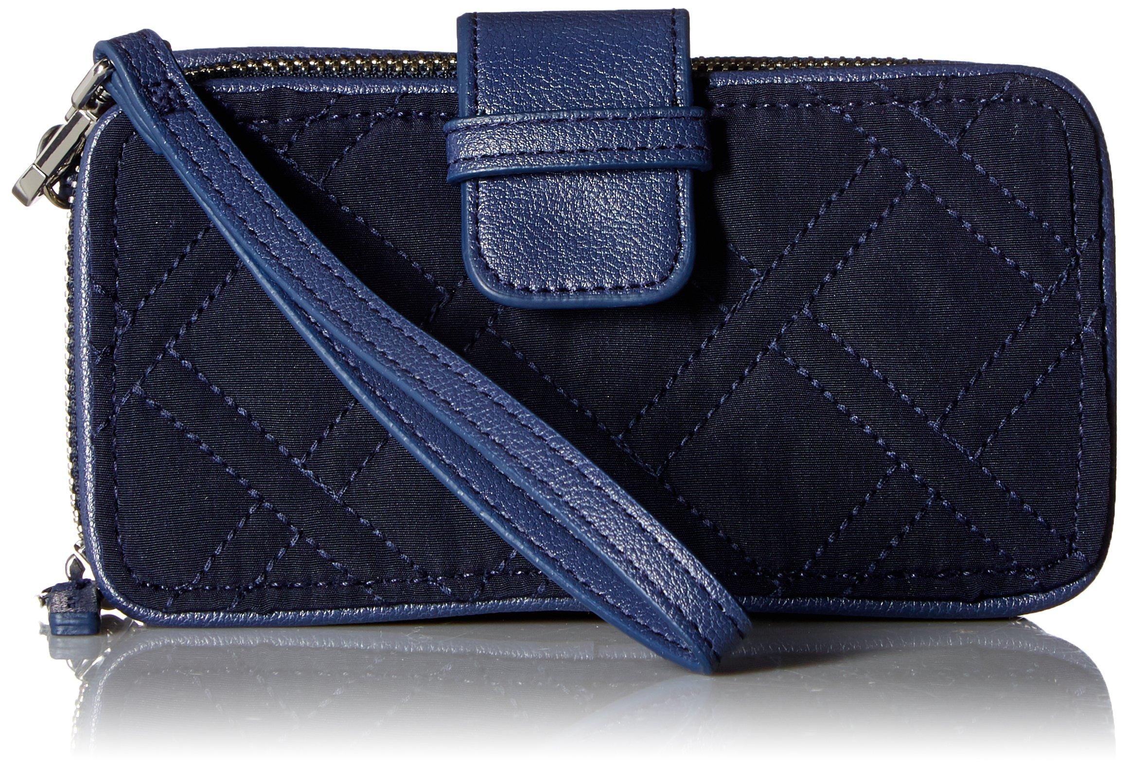 Vera Bradley Microfiber Rfid Smartphone Wristlet in Navy (Blue) Save 62 Lyst