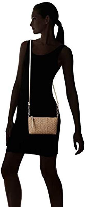 Calvin Klein Hayden Key Zip Chain Crossbody NWT  Black cross body bag,  White crossbody bag, Faux leather top