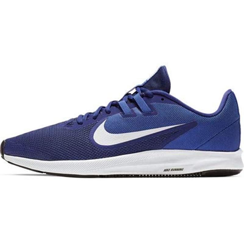 Nike Downshifter 9 Running Shoes in Blue for Men | Lyst