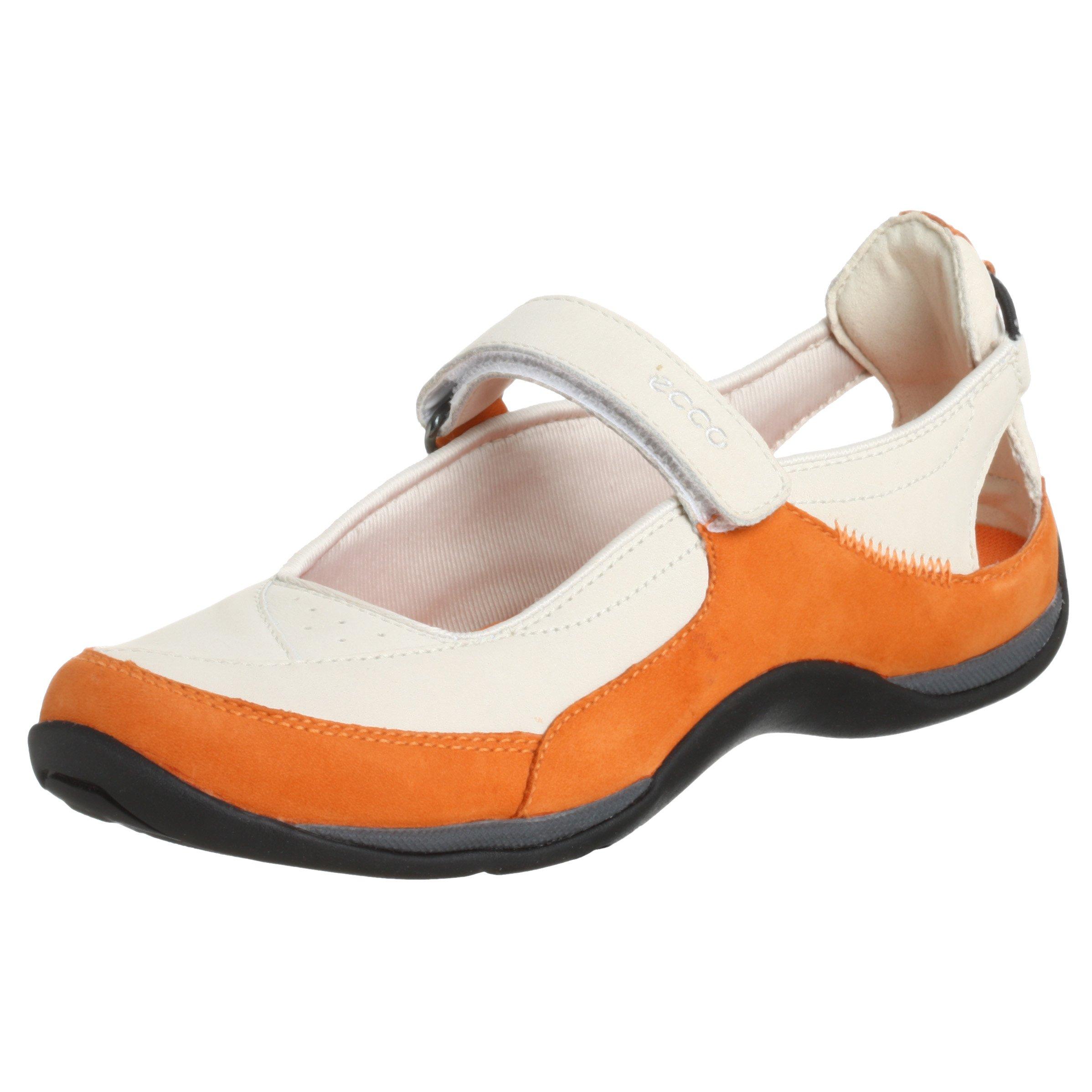 Ecco Yarrah Sandal,shadow White/orange,38 Eu | Lyst