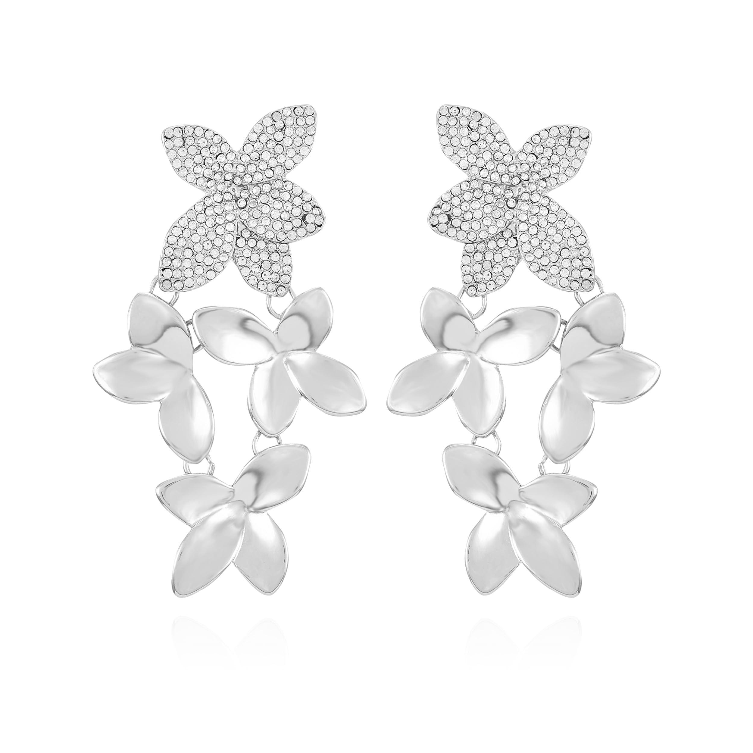 Guess drop earrings deals