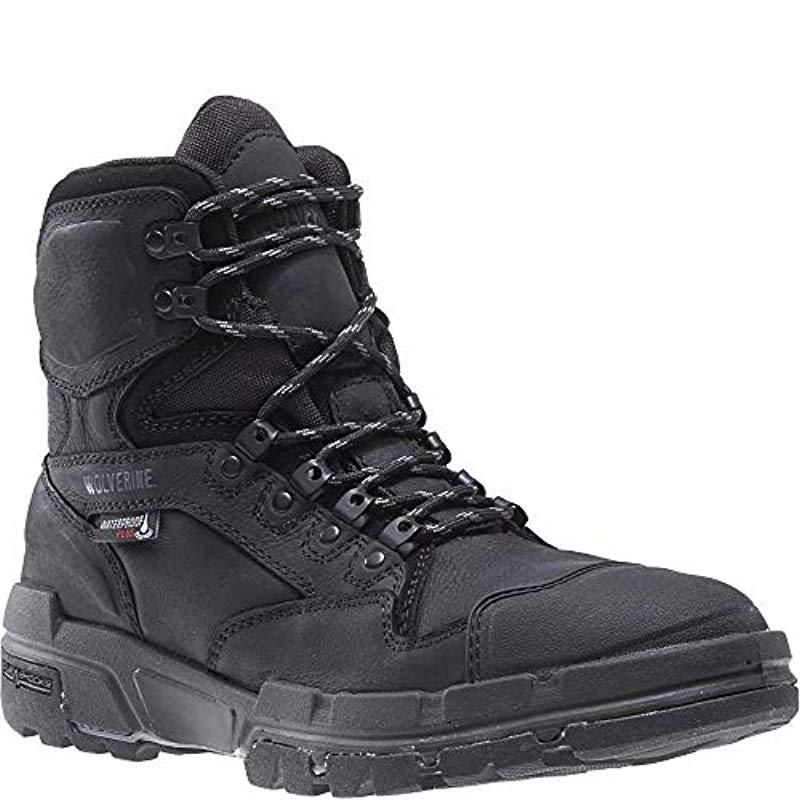 wolverine men's legend 6 inch waterproof comp toe work shoe