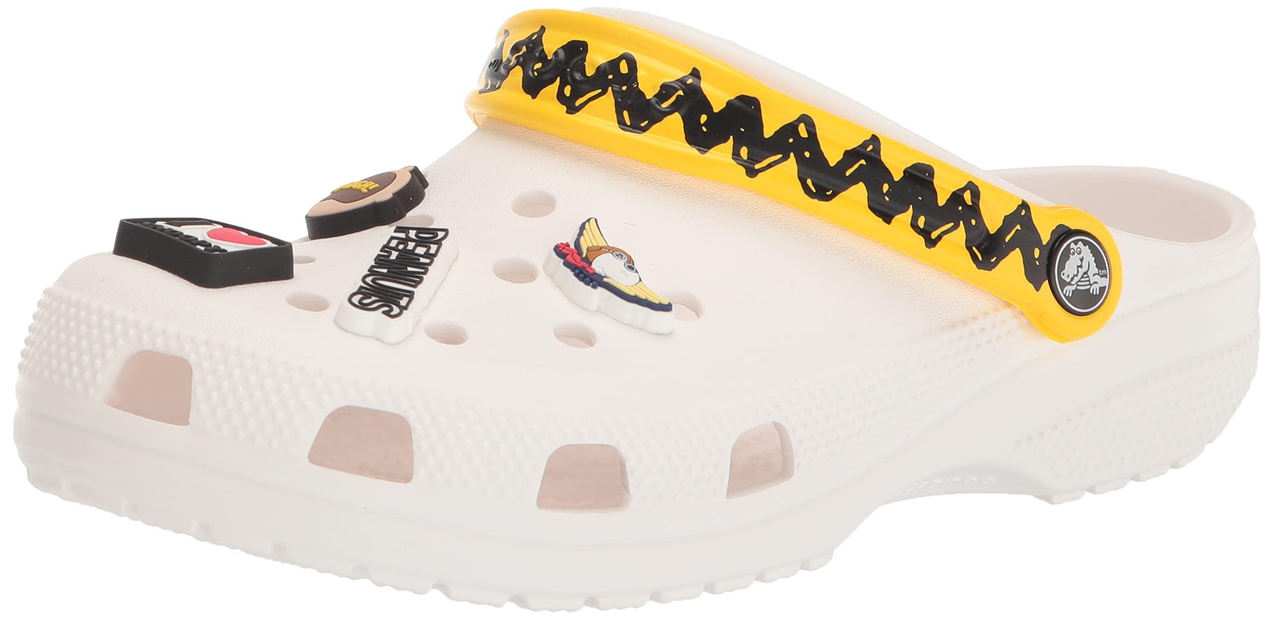Crocs™ And Classic Peanuts Charm Clog Charlie Brown in Black Lyst