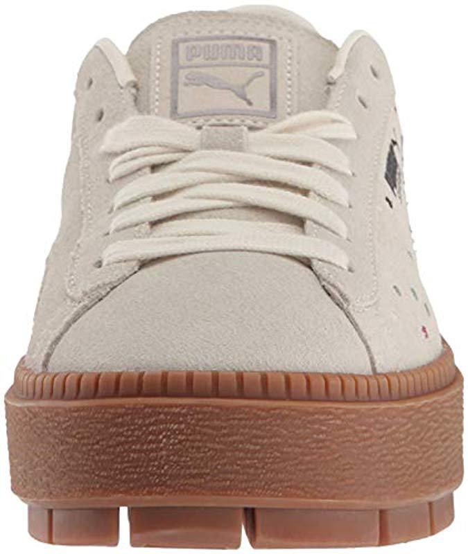 puma suede platform trace wns