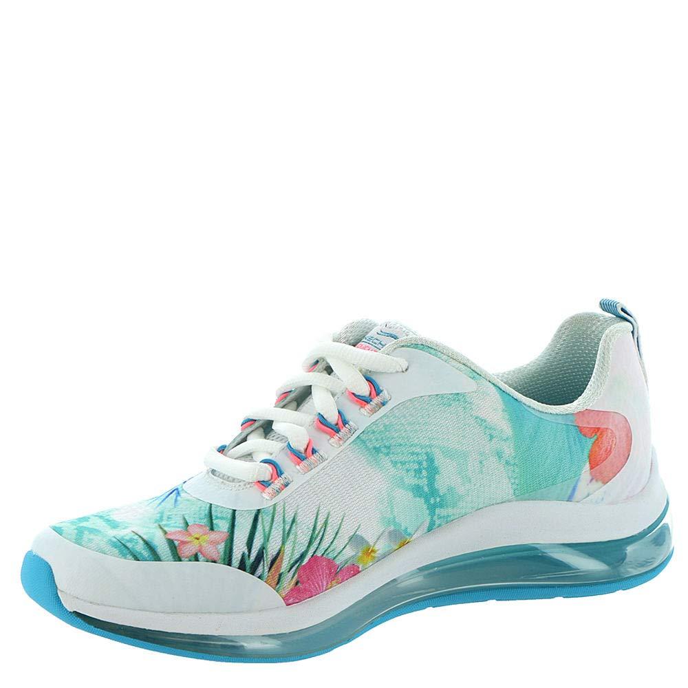 Skechers Womens 149041 Skech-air Element 2.0-flower White in Blue | Lyst