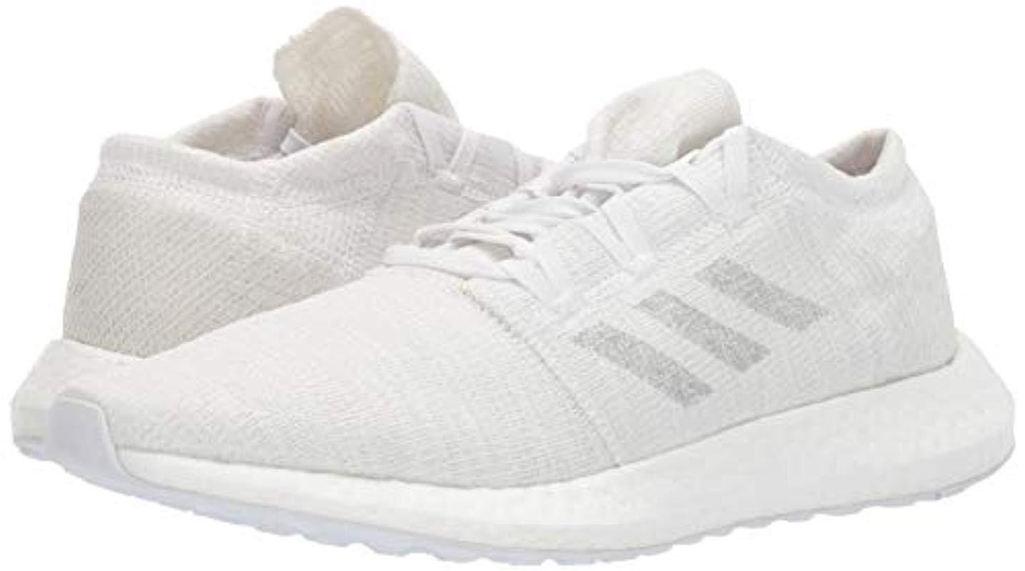 adidas Pureboost Go White Running Shoes (f35787) for Men - Lyst