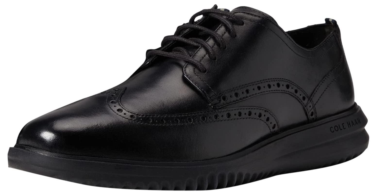 cole haan grand wingtip black