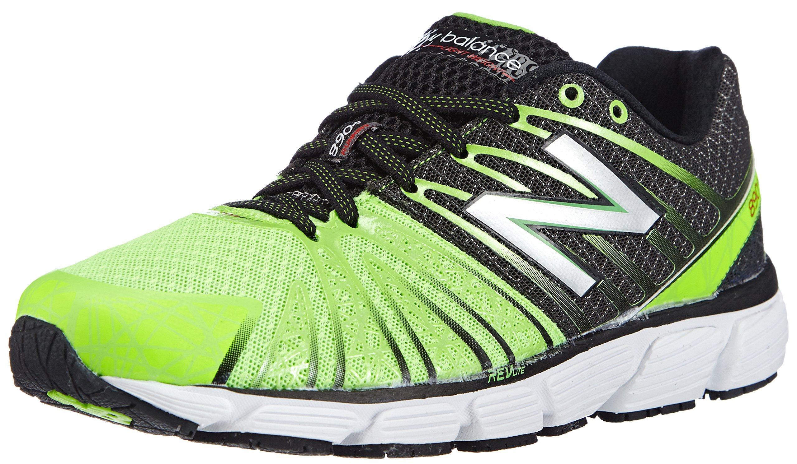 New Balance Rubber 890 V5 Running Shoe in Grey/Green (Green) for Men | Lyst