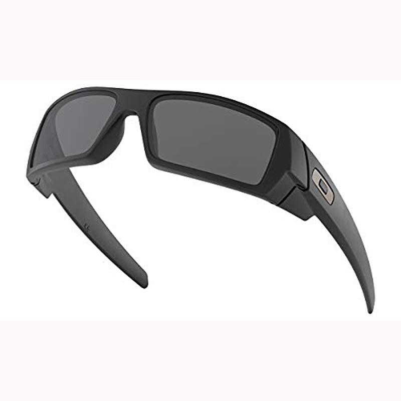 Oakley Gascan Rectangular Sunglasses Matte Black Grey 60mm In Gray Lyst