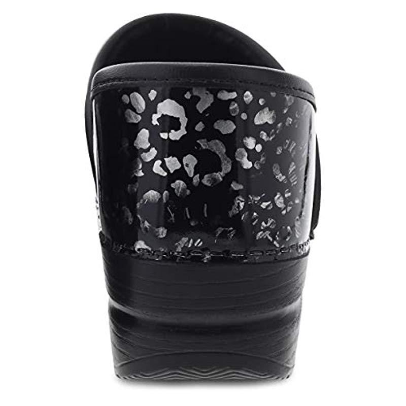 dansko pewter leopard