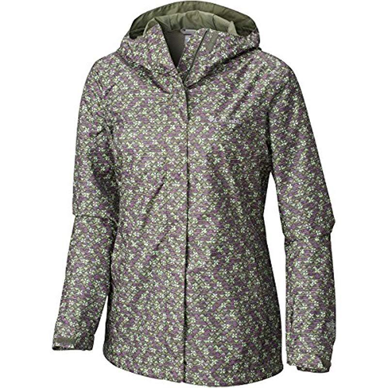 columbia arcadia print jacket