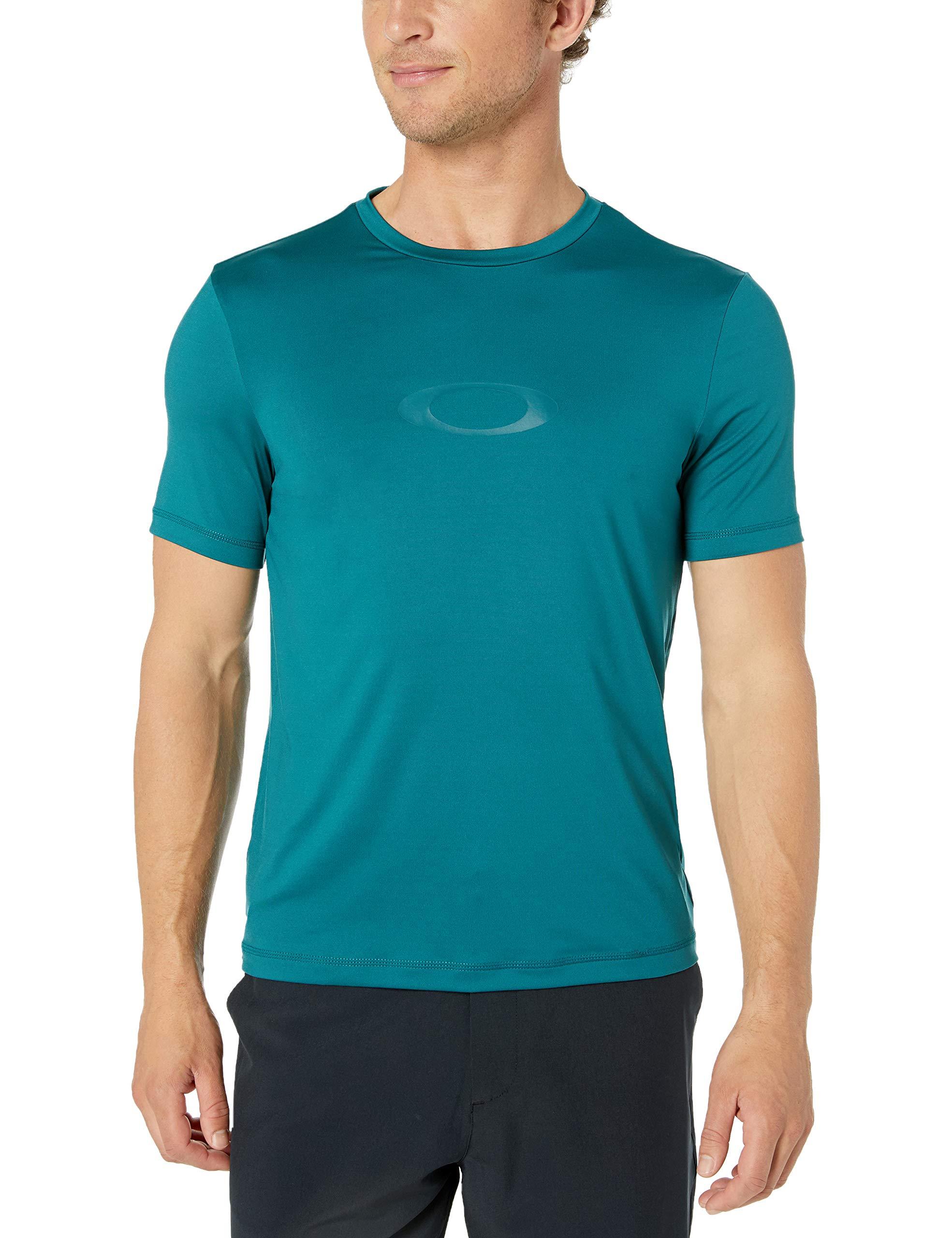 Oakley Synthetic Ellipse Logo Rashguard Rash Guard Shirt in Blue for