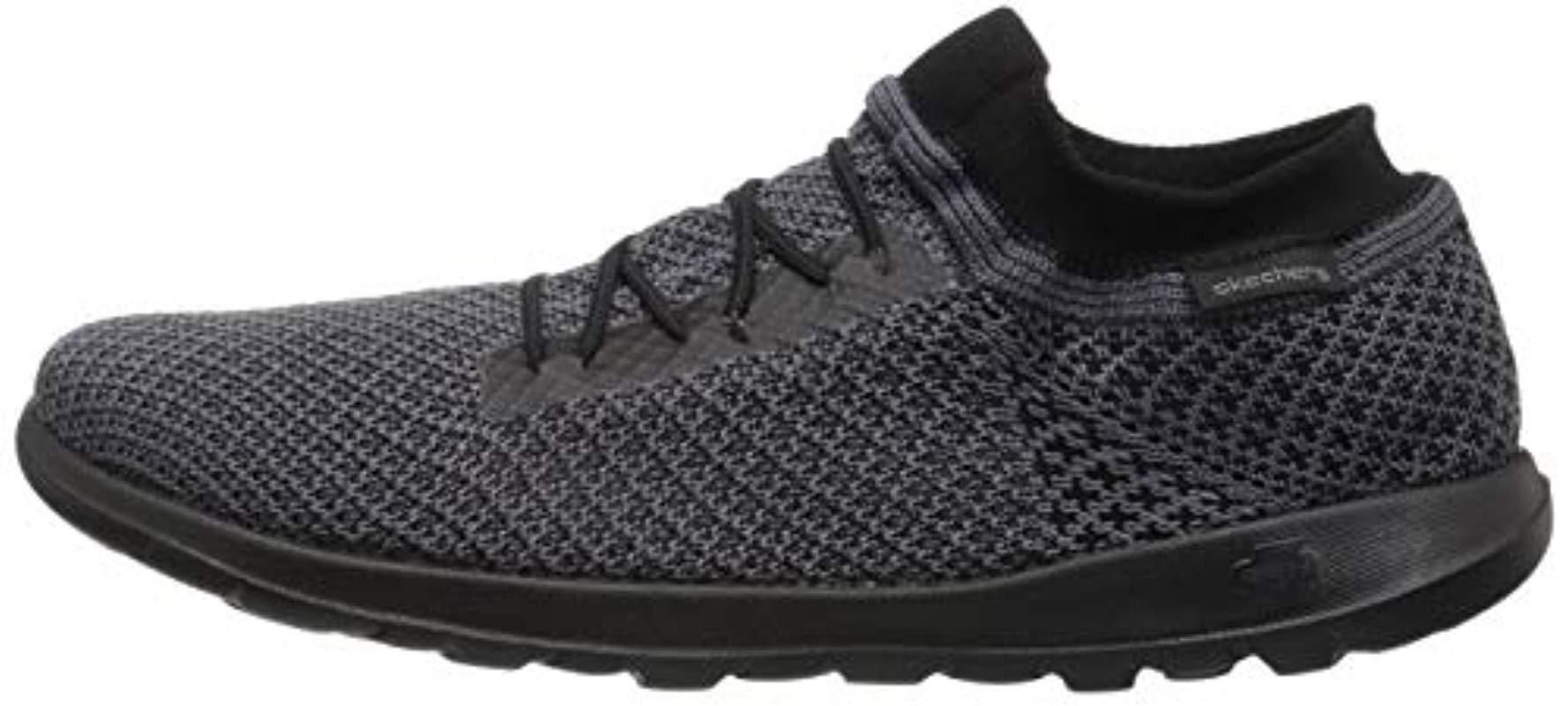 Skechers Performance Go Walk Lite-15374 Sneaker,black/gray,5.5 M Us | Lyst