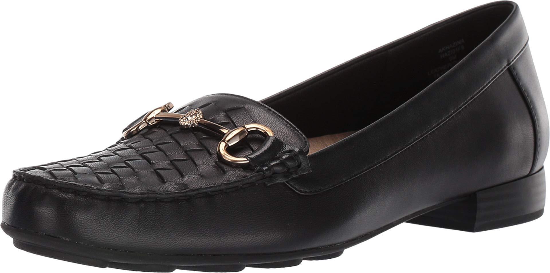 anne klein loafers black