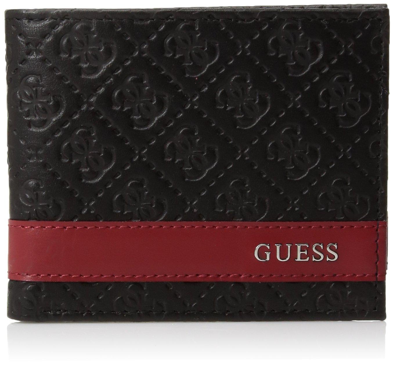 black guess wallet