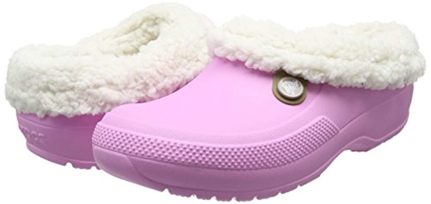 crocs classic blitzen iii lined clog