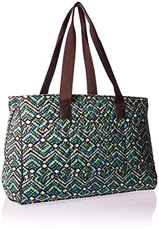 triple compartment travel bag