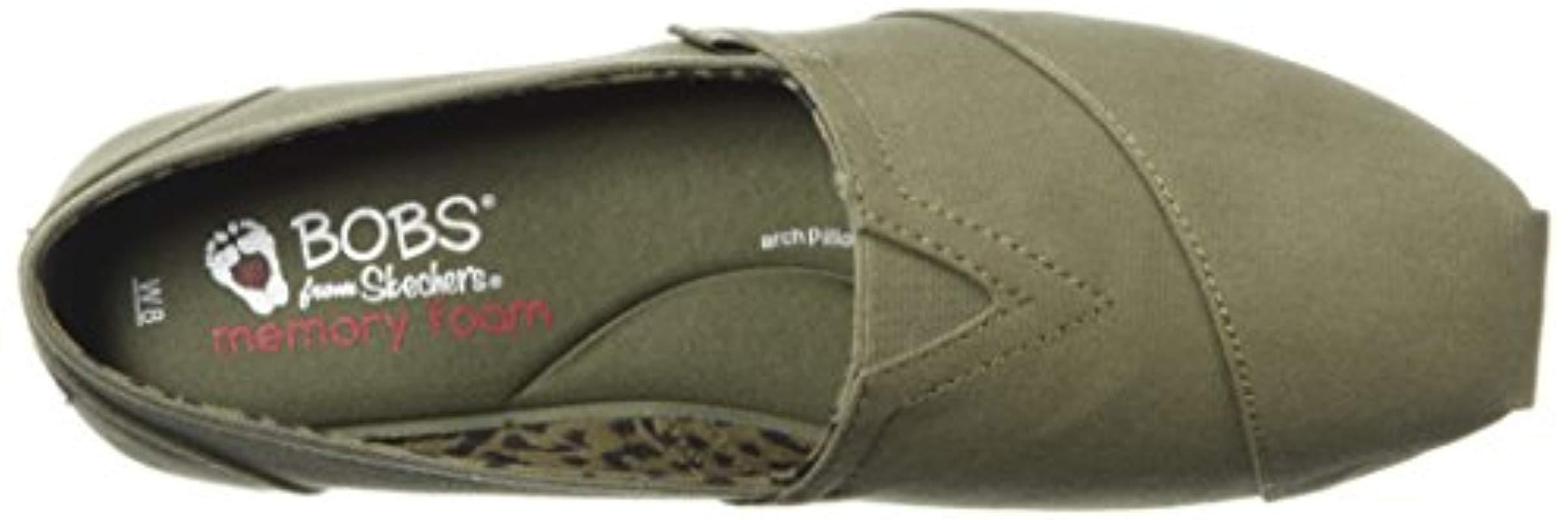 Skechers Bobs Bobs Plush-peace And Love Sneaker, Olive, 6.5 M Us in Green |  Lyst