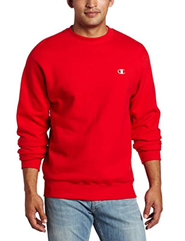 champion pullover red